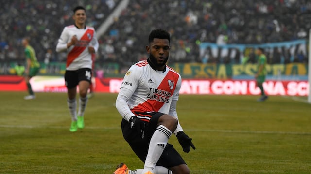 Miguel Borja, el nuevo jugador colombiano que se sumó a River.