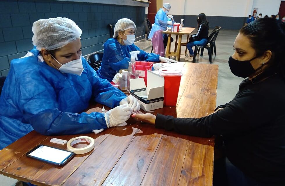 Se realiza el quinto testeo masivo en Arroyito el lunes 12 de abril