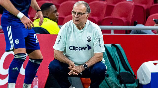 Bielsa renovó su contrato en el Leeds (Prensa Leeds).