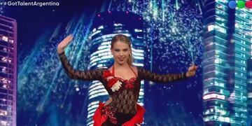 Camila Valenzuela (15) logró pasar a la próxima instancia del Got Talent Argentina