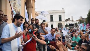 SEP fue recibido por la pastoral social de Córdoba en la Catedral.