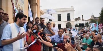 SEP fue recibido por la pastoral social de Córdoba en la Catedral.