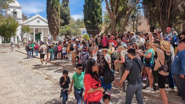 El turismo ocupó en Jujuy más del 90% de las plazas hoteleras disponibles en la provincia, en este fin de semana extra largo.