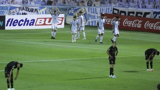 Atlético Tucumán volvió a ganarle a Racing. (Foto: TyC Sports)