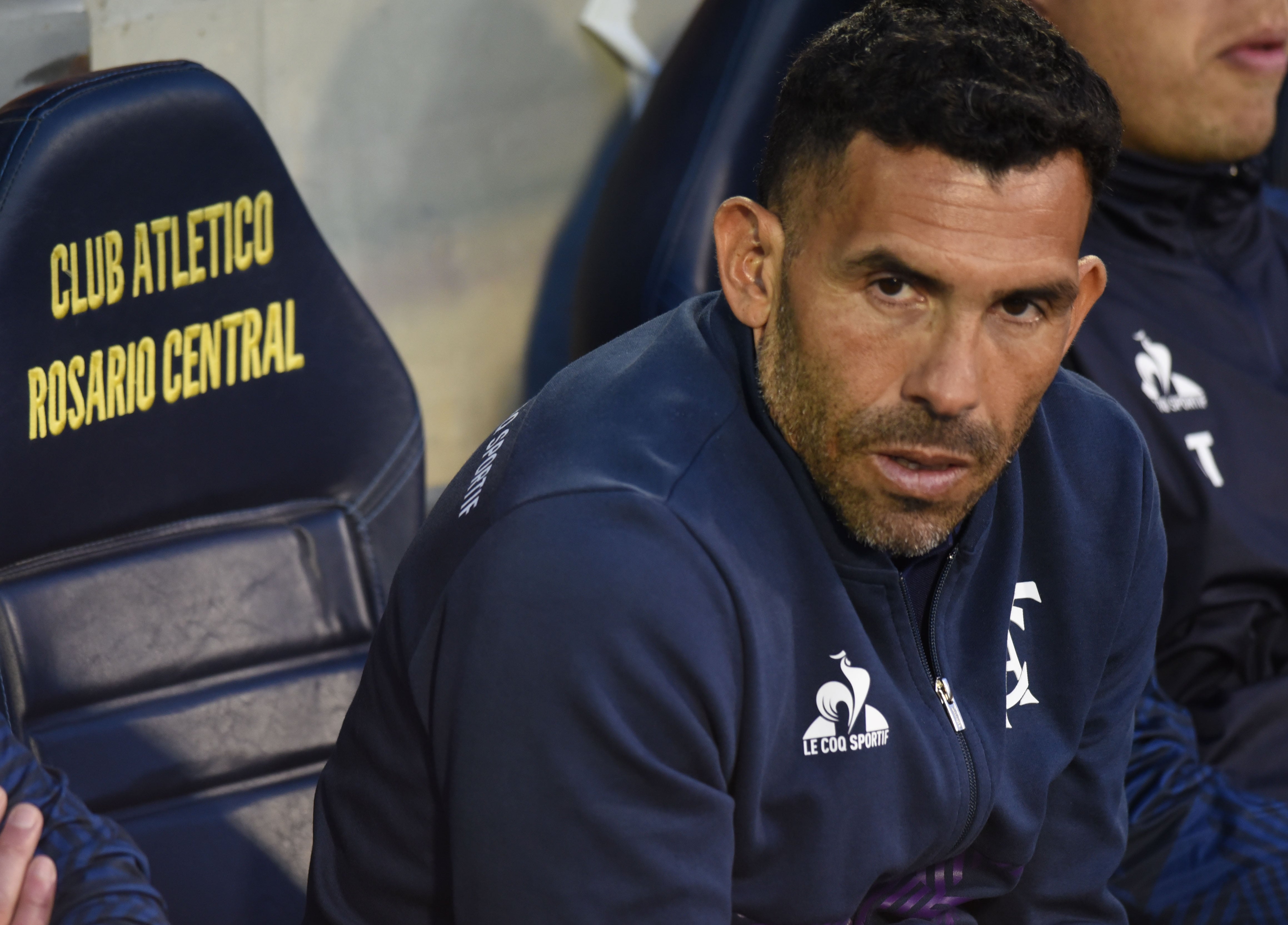 Carlos Tevez, el DT. Rosario Central vs Talleres de Córdoba.
Foto: FOTOBAIRES
Fecha 9 Torneo Clausura Liga Profesional.