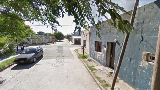 El hecho ocurrió en López Buchardo al 3300. (Google Street View)