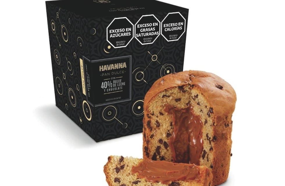 Cuánto cuesta el Pan Dulce con chips de chocolate y dulce de leche de Havanna para Navidad 2025