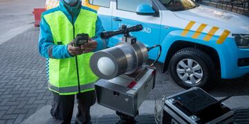 En la term,inal Mendoza se inauguró la primera Base Oparativa de Cuyo de la Agencia Nacional de Seguridad Vial. Ignacio Blanco/Los Andes
La Agencia Nacional de Seguridad Vial (ANSV) desembarcó en Mendoza e instaló su primera Base Operativa local que además es la primera de Cuyo.
Está ubicada en la terminal de Ómnibus y desde allí harán controles vehiculares como documentación, nivel de alcoholemia, velocidad o uso de casco con las áreas de seguridad mendocinas
Foto: Ignacio Blanco / Los Andes