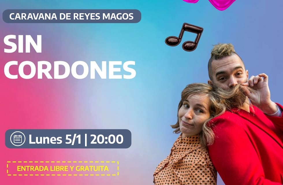 La Caravana de Reyes Magos llega a Claromecó con el espectáculo “Sin Cordones”