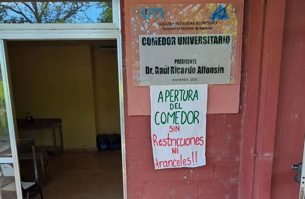 Posadas: estudiantes exigen la apertura sin restricciones de comedores universitarios