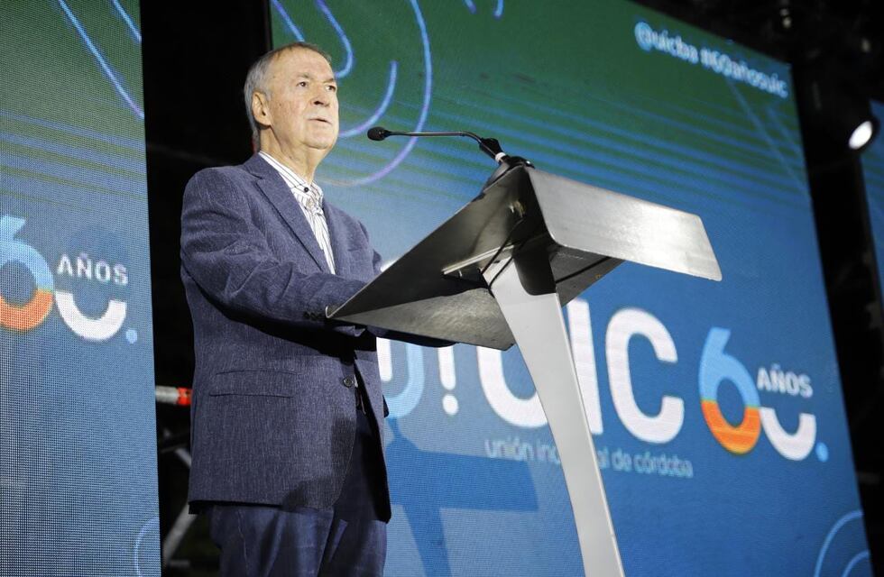 En los 60 años de la UIC, Juan Schiaretti confirmó que prorrogará la Ley de Promoción Industrial