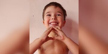 Rifa solidaria en La Falda.