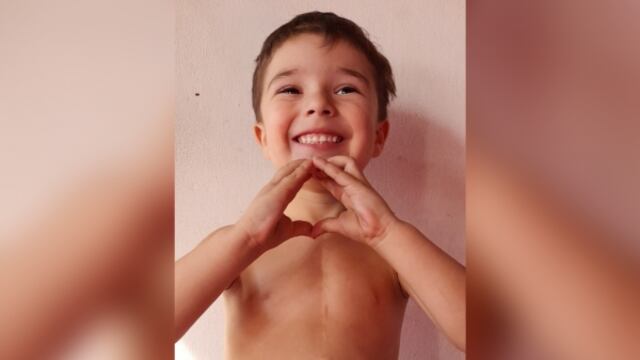 Rifa solidaria en La Falda.