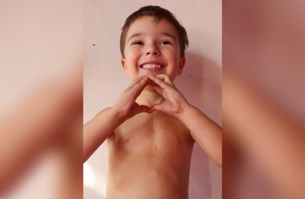 Rifa solidaria por Lorenzo, un nene de La Falda que necesita someterse a una operación de Corazón