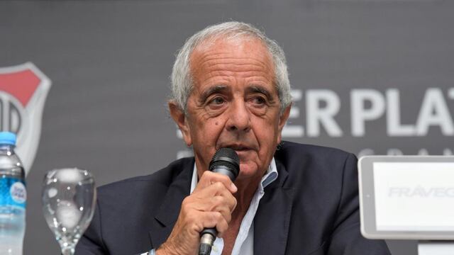 Rodolfo D'Onofrio dijo que River se presentará para jugar la Copa Libertadores a pesar de la explosión de casos de coronavirus en el plantel. (Prensa River).