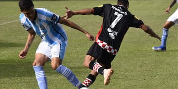 Nahuel Duarte, el juvenil que pide pista en la primera de Atlético Tucumán.