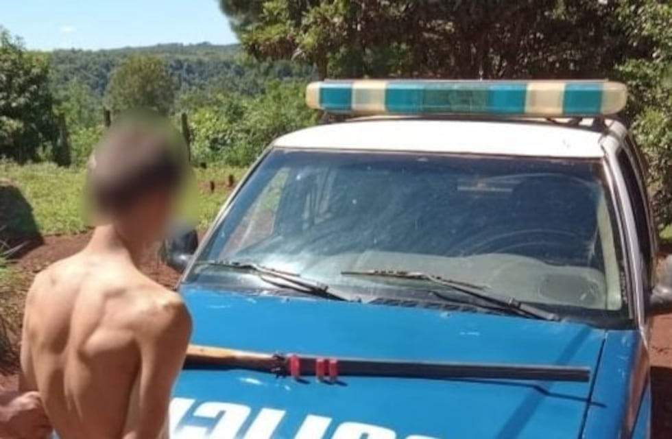 Colonia Aurora: un joven fue detenido tras amenazar a su padre con una escopeta