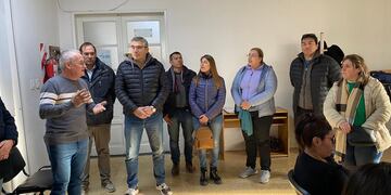 Movimiento Vecinal Renovación de recorrida por la Secretaría de Seguridad