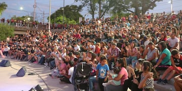 Ubicado en el parque lineal Xibi Xibi de San Salvador de Jujuy, el anfiteatro "Las Lavanderas" es habitual espacio para espectáculos como el de este viernes a cargo de la Red de Músicas de Jujuy.