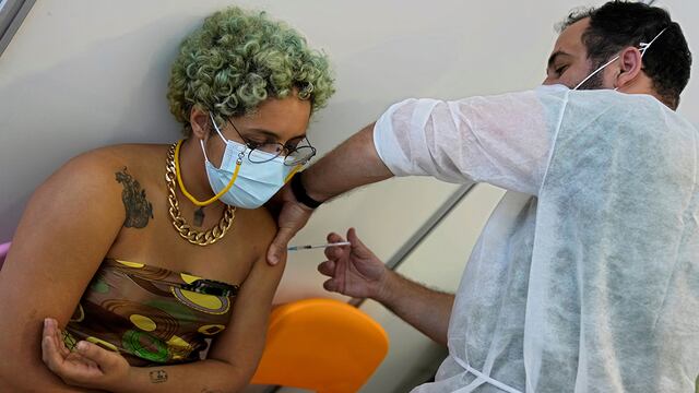 Uso de barbijos en Brasil.