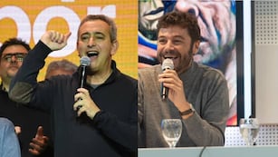 Pablo Javkin y Juan Monteverde se enfrenta como candidatos a intendente de Rosario en las elecciones generales de 2023.