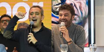 Pablo Javkin y Juan Monteverde se enfrenta como candidatos a intendente de Rosario en las elecciones generales de 2023.