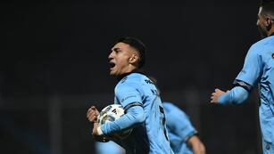 Belgrano empató 1-1 en tiempo adicionado, por Matías Suárez y con polémica (Facundo Luque / La Voz).