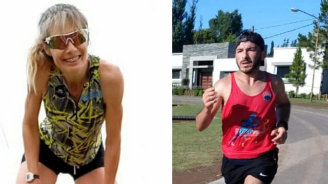 Sandra Aira y Romano Maza, ganadores de los 21 K de Rafaela en su edición 2020