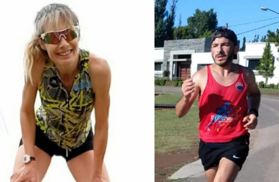 Sandra Aira y Romano Maza, los ganadores de los “21 K” de Rafaela