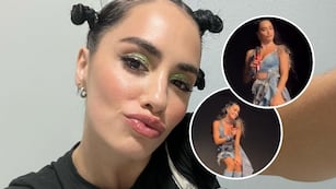 Lali Espósito le tiró onda a un guardia de seguridad en pleno show y se hizo viral