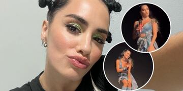 Lali Espósito le tiró onda a un guardia de seguridad en pleno show y se hizo viral