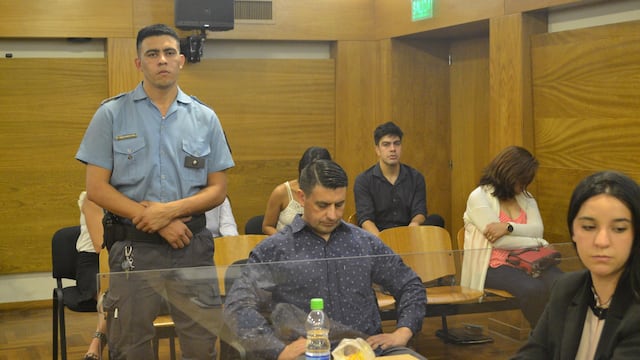 Cristian Molina, el policpía condenado por dispararle en la cabeza su pareja en Tanti (Gentileza Infotanti)