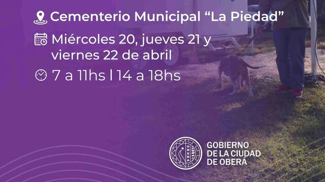 El Quirófano Móvil se halla presente en Oberá.