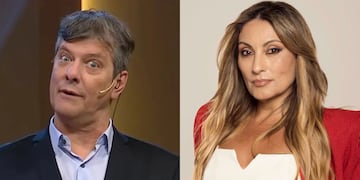 Marcela Tauro y Mario Pergolini.