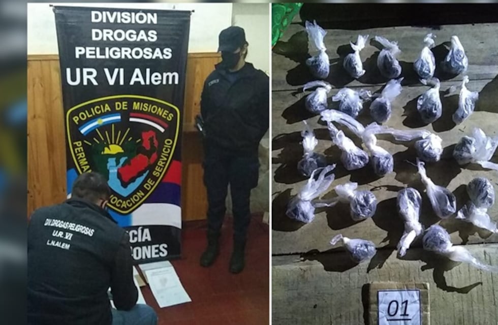 Bonpland: desarticulan kiosco narco