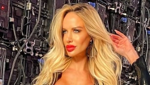 Ultra ajustado y transparencias: Luciana Salazar brilló con un outfit total black