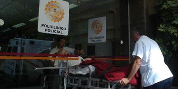 Los uniformados fueron atendidos en Policlínico Policial
de Córdoba.