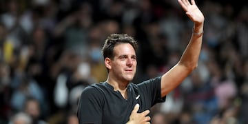 Juan Martin Del Potro se retira del tenis en el Buenos Aires Open después de perder el partido contra Federico Delbonis