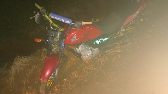 Despistó con su motocicleta y lamentablemente falleció.