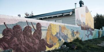 El intendente de Ushuaia recorrió los murales en el marco de la 3ª edición del EMUSH.