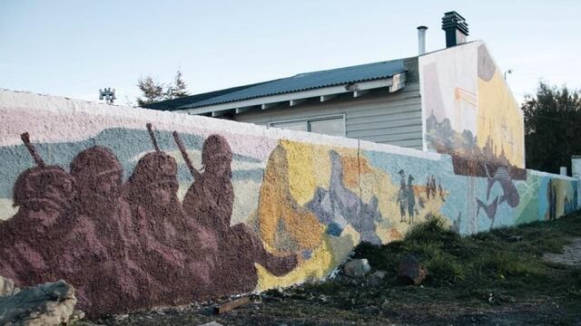 El intendente de Ushuaia recorrió los murales en el marco de la 3ª edición del EMUSH.