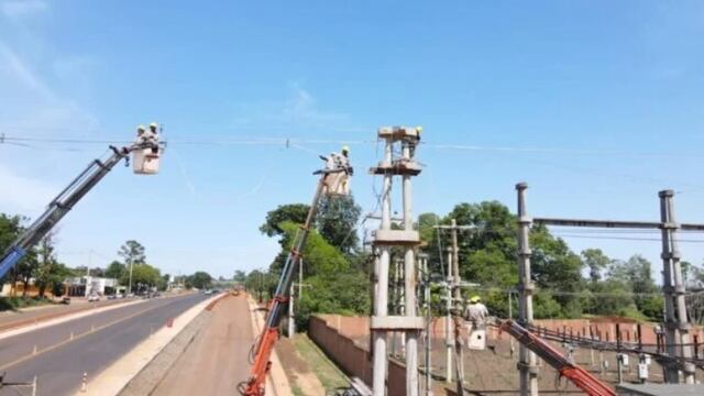 Obras de energía en Posadas mejorarán el servicio para los usuarios.