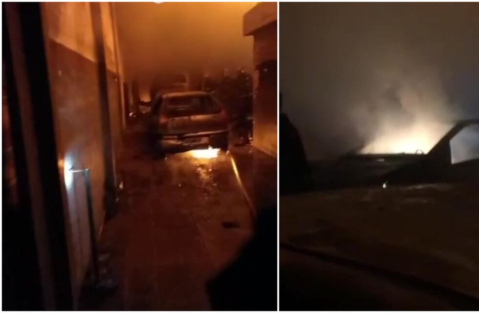 Perdió todo tras incendiarse su taller en Córdoba: 11 autos se quemaron