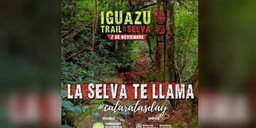 El próximo domingo 7 se realizará el Iguazú Trail de la Selva-