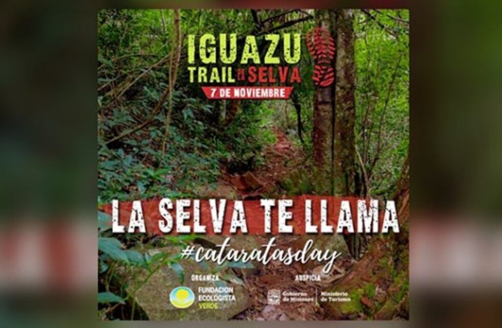 El próximo domingo 7 se realizará el Iguazú Trail de la Selva