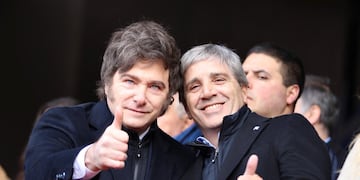 Javier Milei y Luis Caputo. (X)