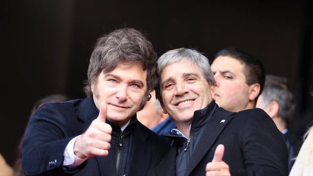 Javier Milei y Luis Caputo. (X)
