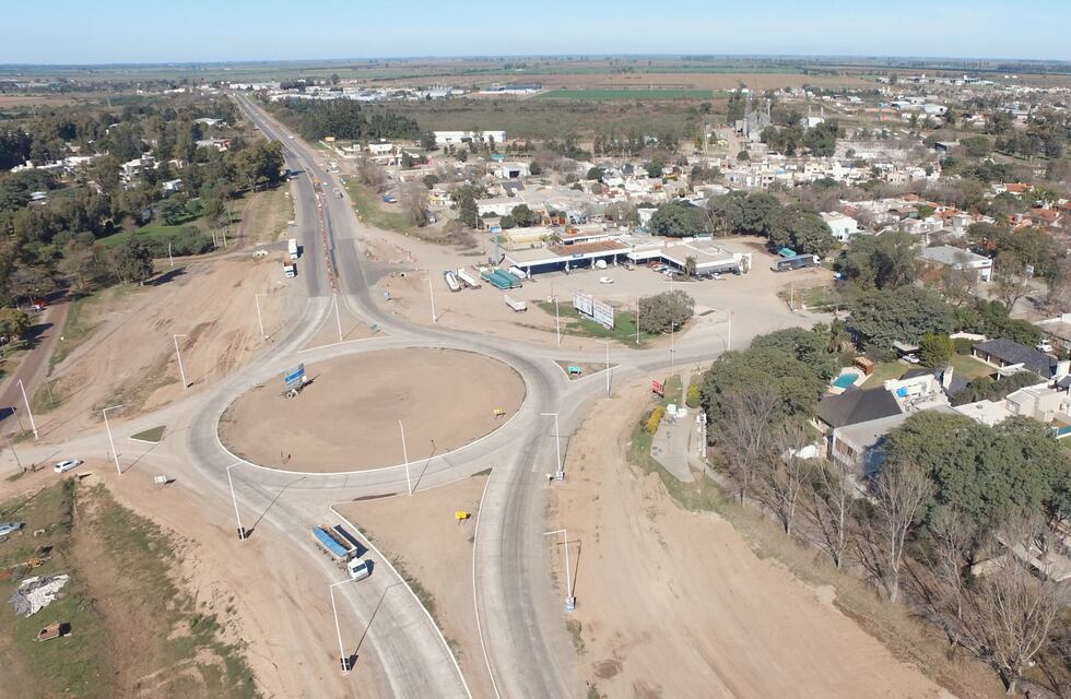 Avanza la autopista de la 34 en Sunchales