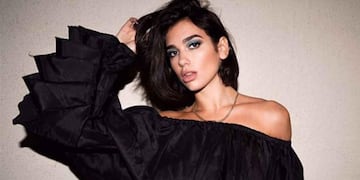 Dua Lipa una de las artistas más destacadas a nivel global.