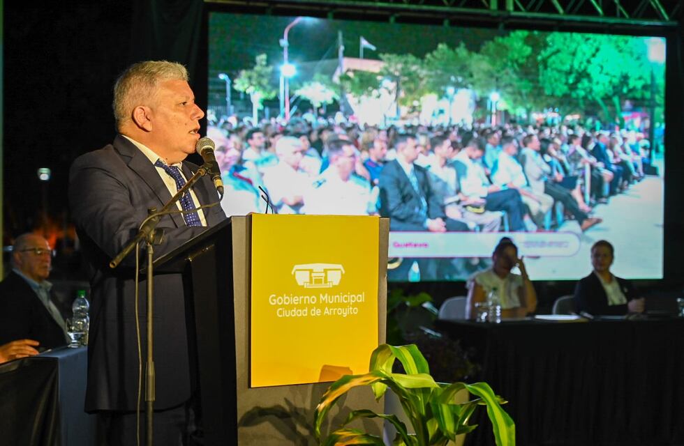 Gustavo Benedetti: “nada es más importante que Arroyito, no hay partido político ni persona más importante”